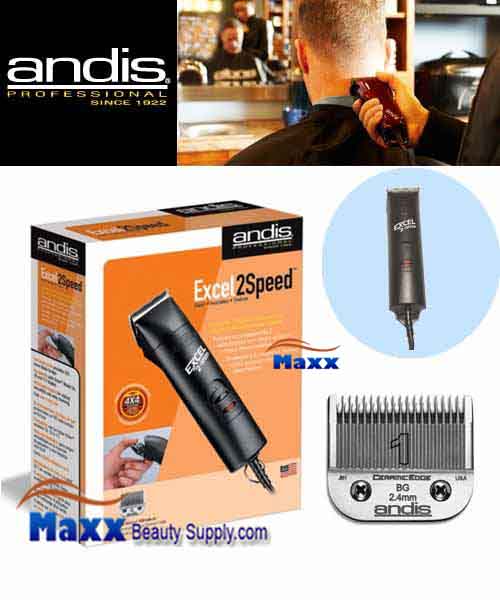 Andis #22315 Excel 2 Speed Rotary Motor Detachable Blade Clipper